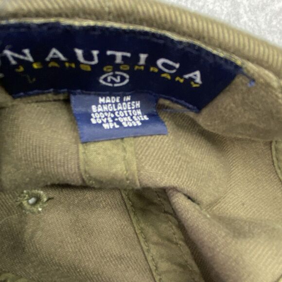 Nautica Tan Logo Baseball Cap Dad Hat Strapback Adjustable Cotton Casual Classic - Picture 7 of 10